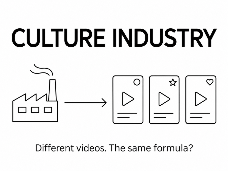 The culture industry:why there are so many similar video?
